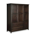 Armadio Grain Wood Furniture Shaker Wood a 3 ante - 60x72x22