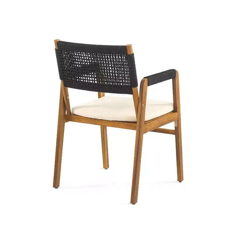 Christopher Knight Home Maria Set da Pranzo da Esterno in Acacia Rustica Espandibile 7 Pezzi