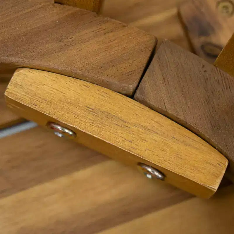 Christopher Knight Home Zephyr Set da pranzo da esterno in legno di acacia con cuscini, Teak