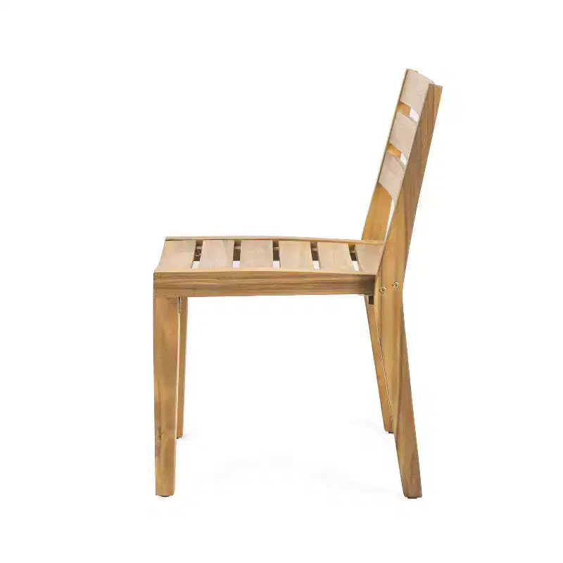 Christopher Knight Home Wren Set da pranzo da esterno 5 pezzi in legno di acacia, teak
