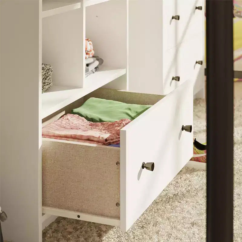 Ameriwood Home The Loft 1 Drawer Storage Tower