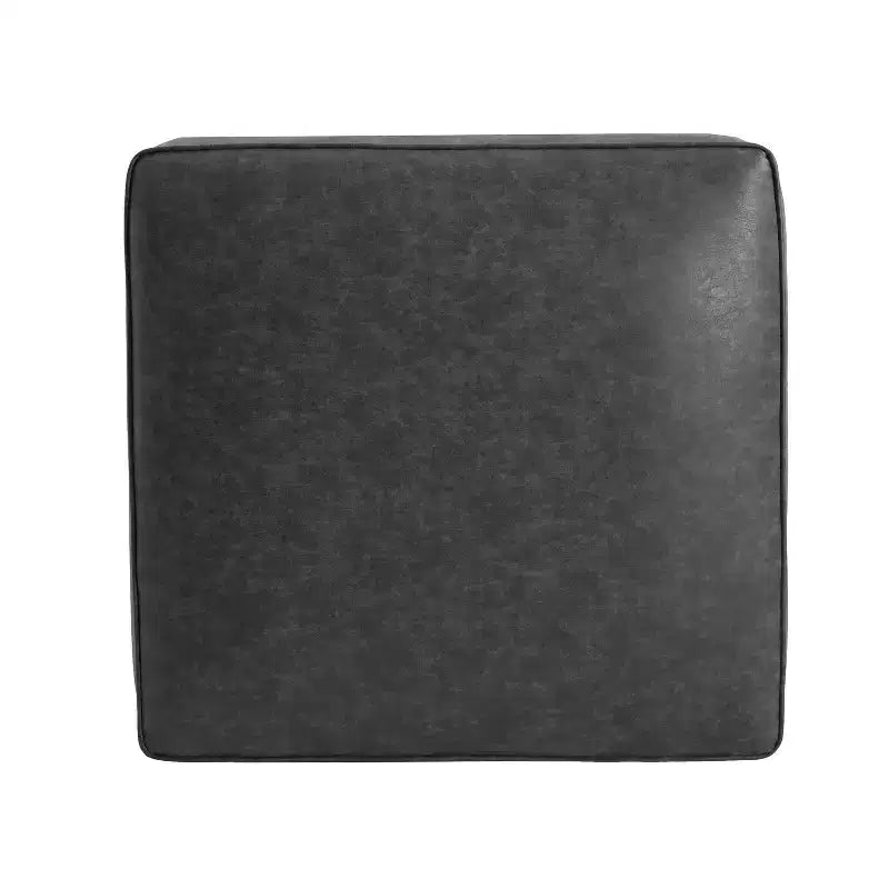 Pouf quadrato imbottito versatile moderno Christopher Knight Home Yzabella per interni