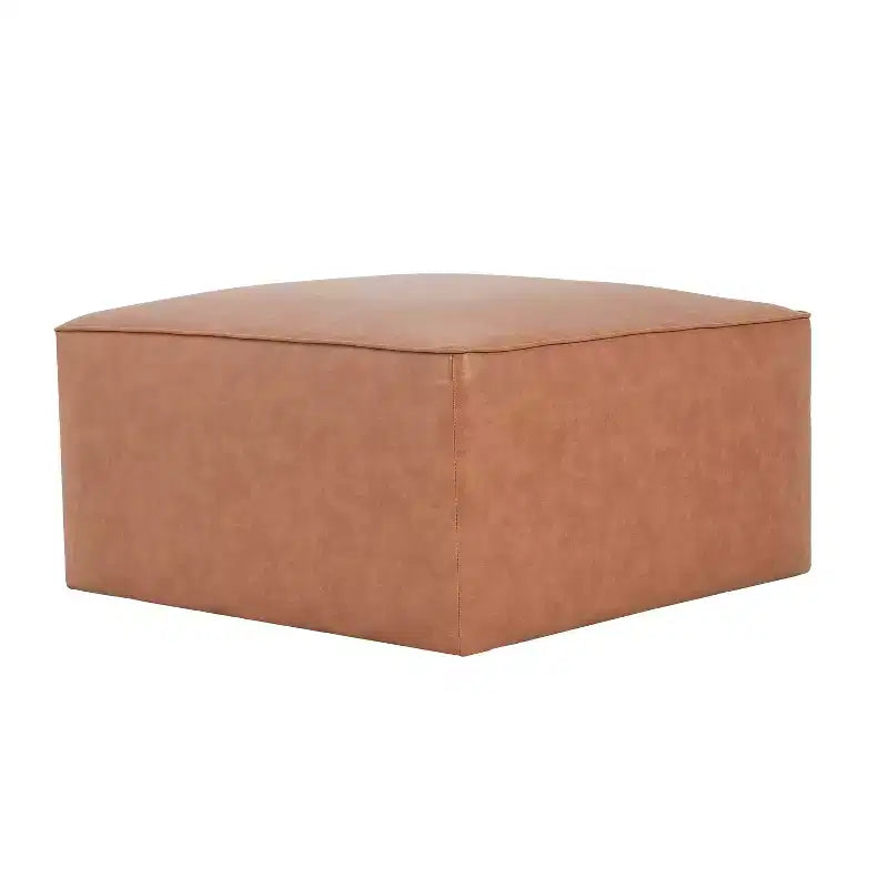 Pouf quadrato imbottito versatile moderno Christopher Knight Home Yzabella per interni