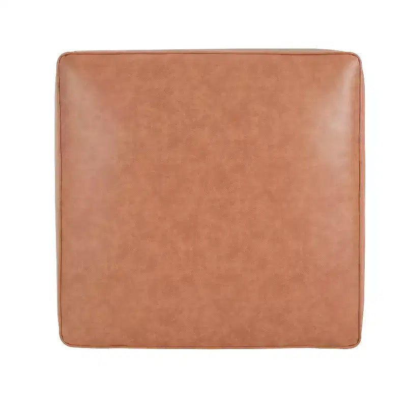 Pouf quadrato imbottito versatile moderno Christopher Knight Home Yzabella per interni