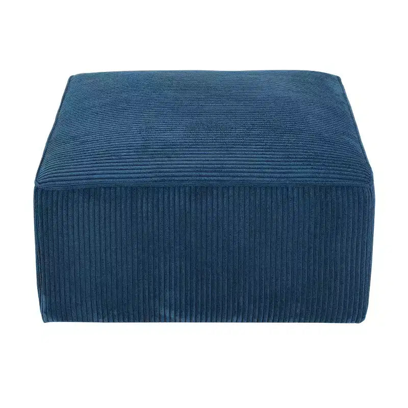 Pouf quadrato imbottito versatile moderno Christopher Knight Home Yzabella per interni