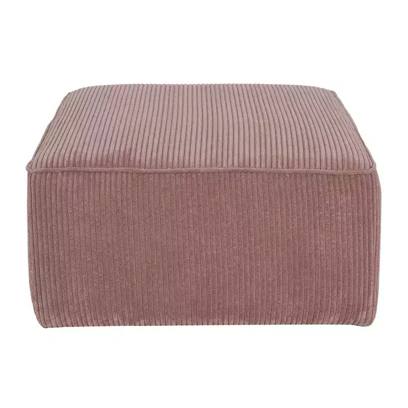 Pouf quadrato imbottito versatile moderno Christopher Knight Home Yzabella per interni