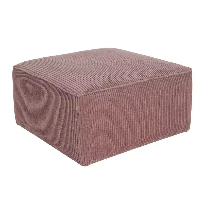 Pouf quadrato imbottito versatile moderno Christopher Knight Home Yzabella per interni
