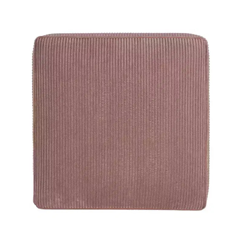 Pouf quadrato imbottito versatile moderno Christopher Knight Home Yzabella per interni