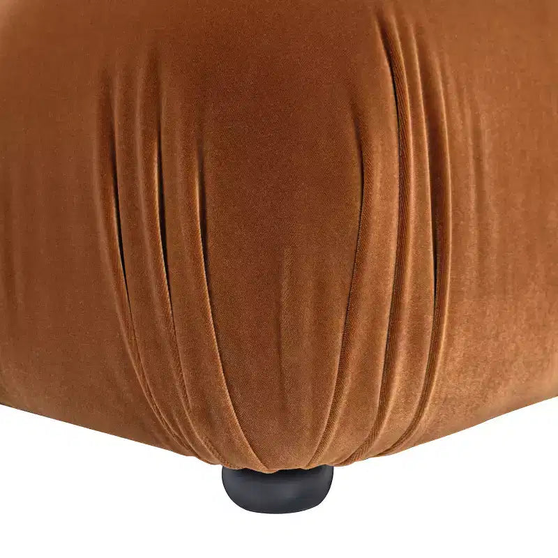 Jennifer Taylor Home Marcel 36 Bubble Pouf Modulare Moderno, Velluto ad Alte Prestazioni Verde Oliva