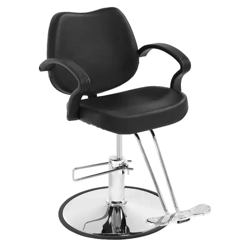 Poltrona da barbiere BestMassage Poltrona da parrucchiere con pompa idraulica Girevole a 360 gradi