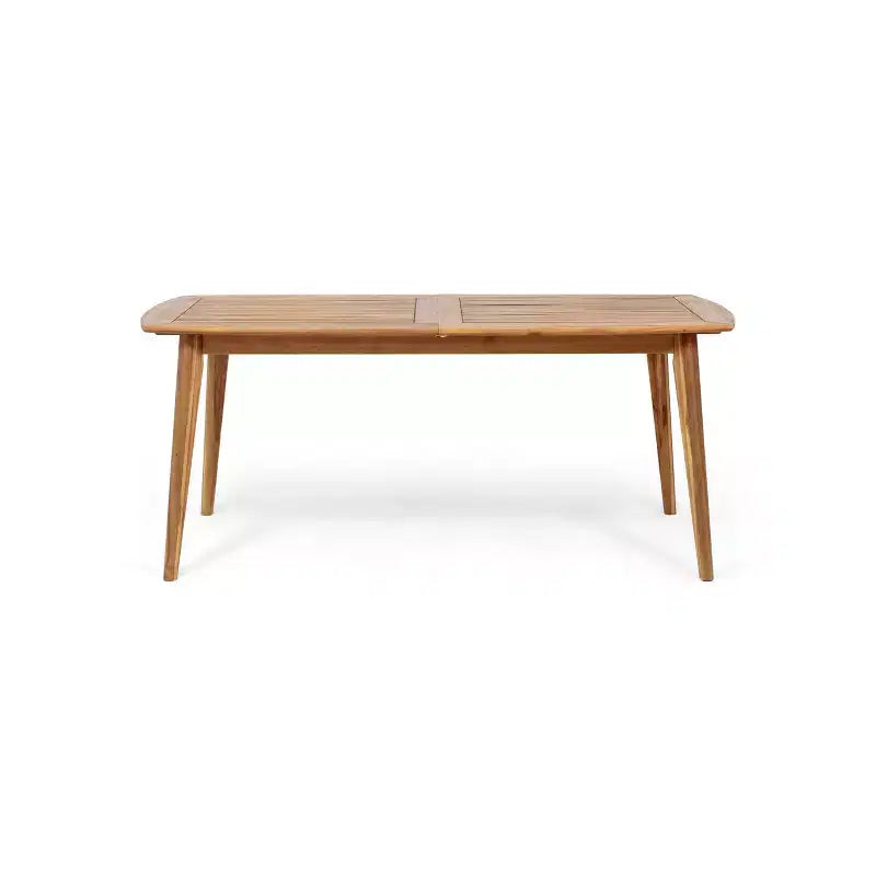 Christopher Knight Home Stamford Set da pranzo espandibile da esterno a 9 pezzi in legno di acacia