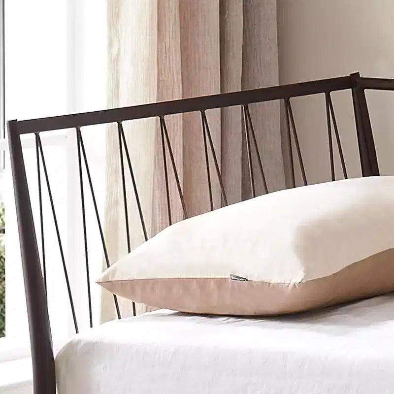 Kings Brand Furniture - Telaio Letto Divano in Metallo Moderno Misura Matrimoniale con Supporto Materasso, Letto da Giorno per Soggiorno, Camera da Letto, Stanza degli Ospiti, Bronzo