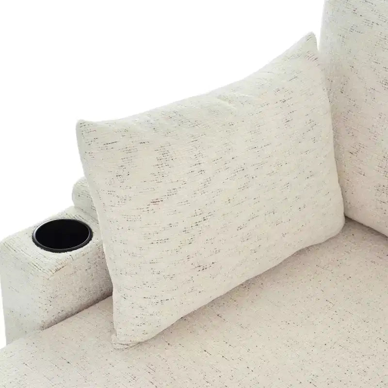 Whisen 109.9 Divano Sezionale Versatile Divano Letto Divano Trasformabile a U con Ampio Spazio di Archiviazione