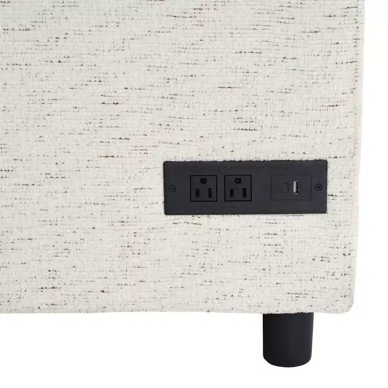 Whisen 109.9 Divano Sezionale Versatile Divano Letto Divano Trasformabile a U con Ampio Spazio di Archiviazione