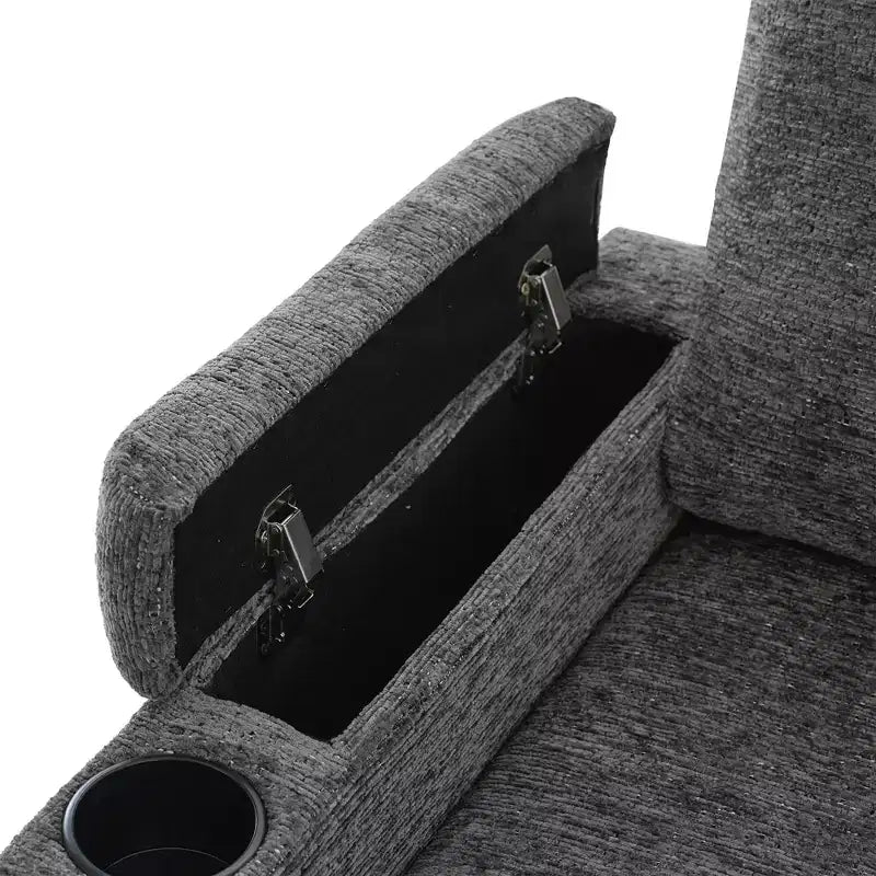 Whisen 109.9 Divano Sezionale Versatile Divano Letto Divano Trasformabile a U con Ampio Spazio di Archiviazione