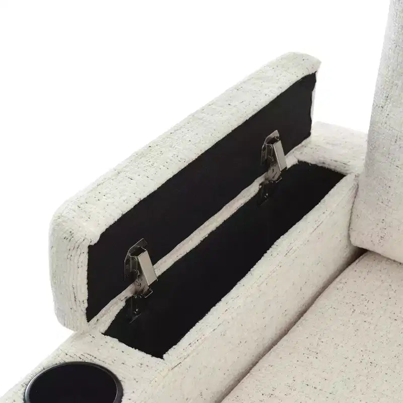 Whisen 109.9 Divano Sezionale Versatile Divano Letto Divano Trasformabile a U con Ampio Spazio di Archiviazione