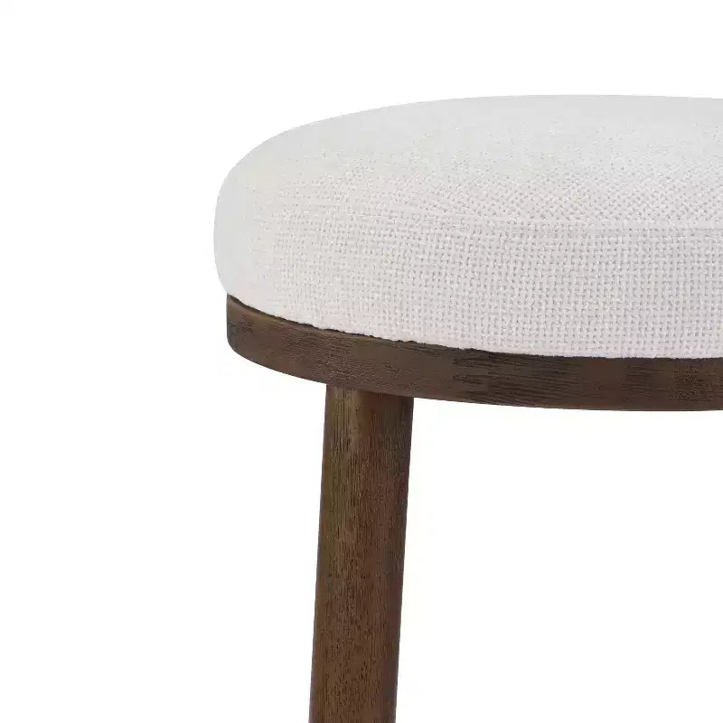 Sgabelli da bancone imbottiti Christopher Knight Home Patsy Modern Minimalist in legno di gomma (set da 2)