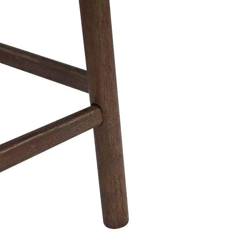 Sgabelli da bancone imbottiti Christopher Knight Home Patsy Modern Minimalist in legno di gomma (set da 2)