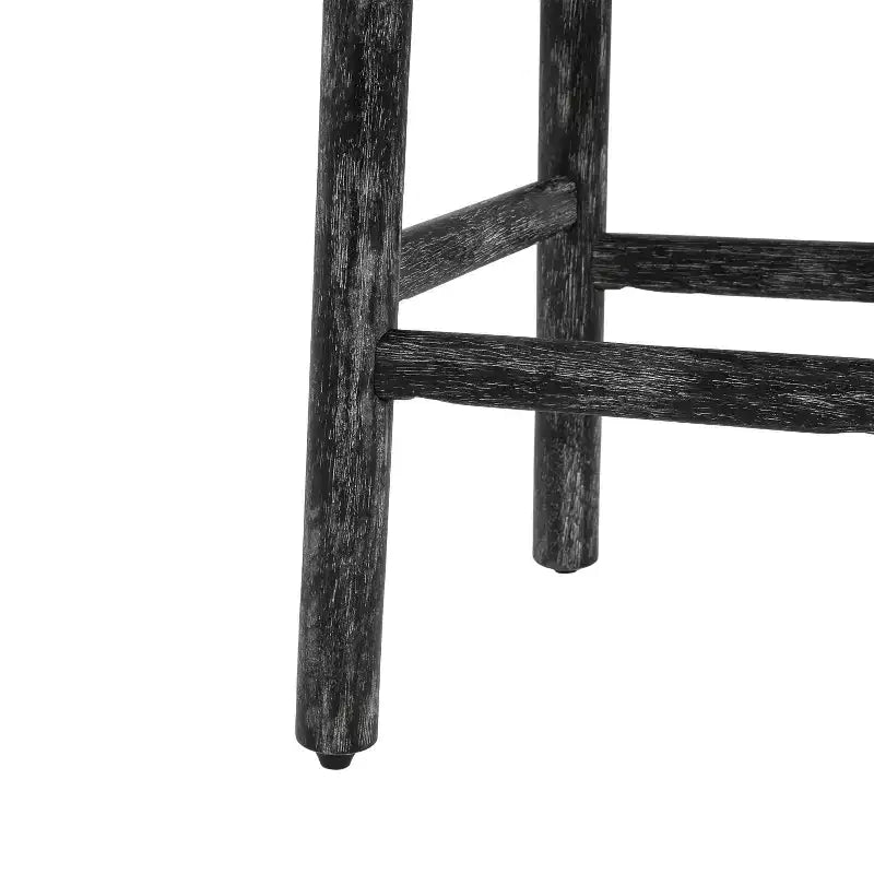 Sgabelli da bancone imbottiti Christopher Knight Home Patsy Modern Minimalist in legno di gomma (set da 2)