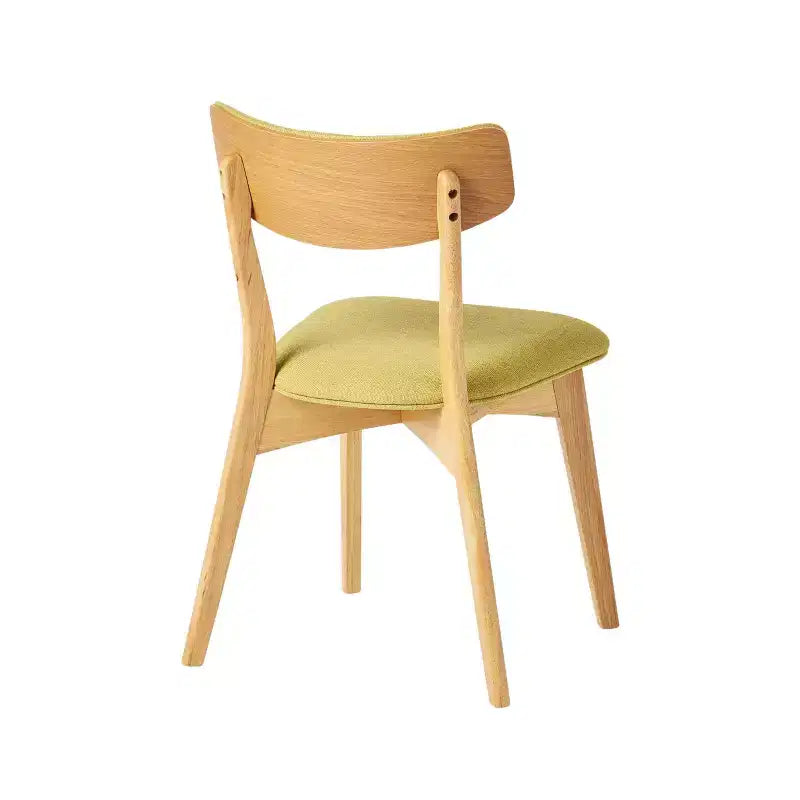 Christopher Knight Home Laila Set da Pranzo 5 Pezzi Mid-Century Modern in Legno di Gomma con Cuscino
