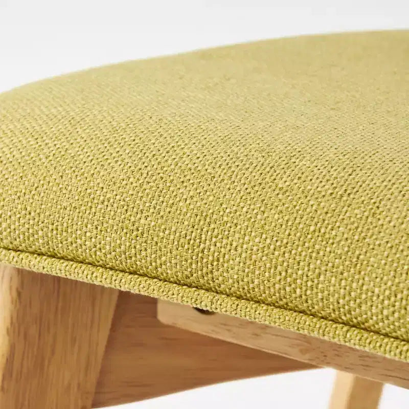Christopher Knight Home Laila Set da Pranzo 5 Pezzi Mid-Century Modern in Legno di Gomma con Cuscino