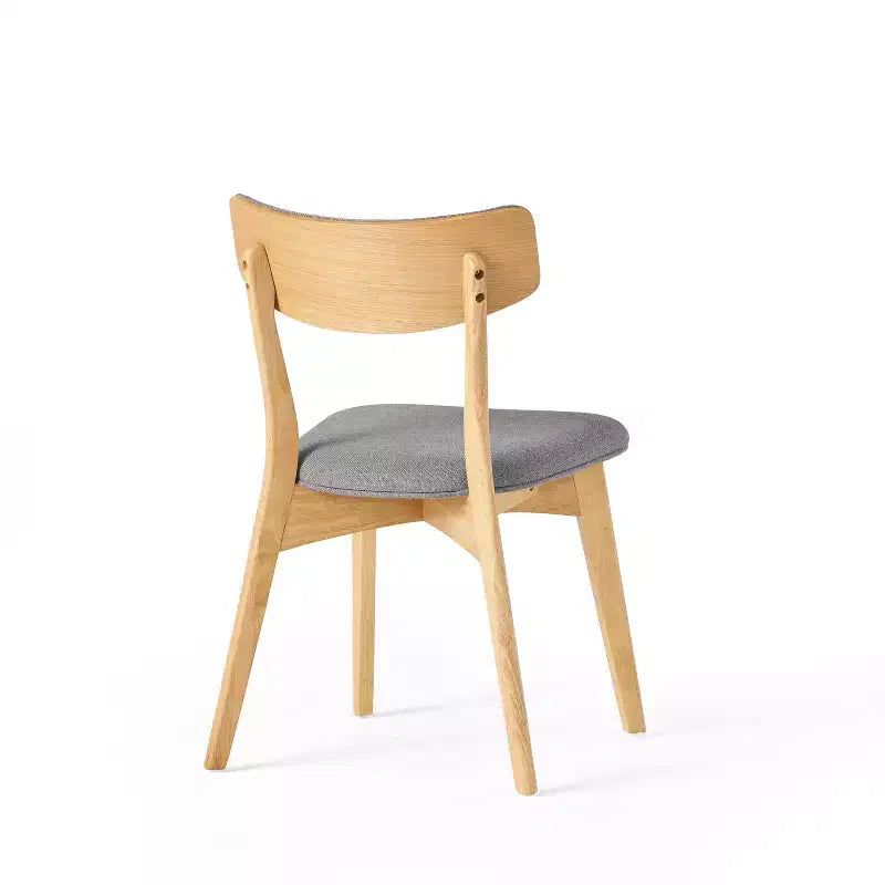 Christopher Knight Home Laila Set da Pranzo 5 Pezzi Mid-Century Modern in Legno di Gomma con Cuscino