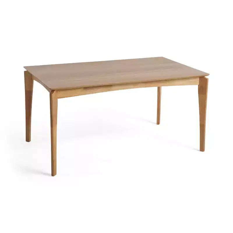 Christopher Knight Home Laila Set da Pranzo 5 Pezzi Mid-Century Modern in Legno di Gomma con Cuscino