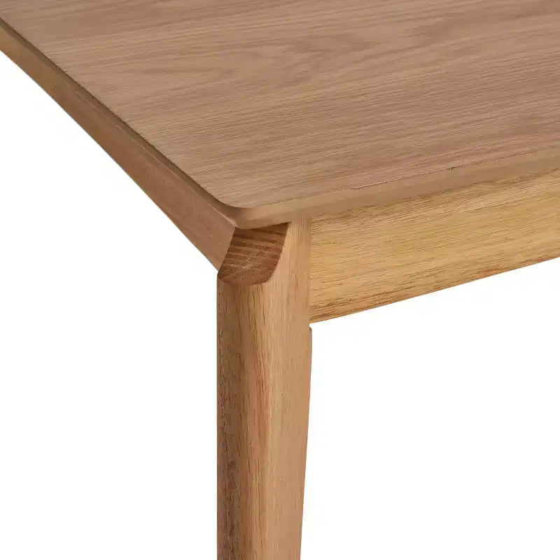 Christopher Knight Home Laila Set da Pranzo 5 Pezzi Mid-Century Modern in Legno di Gomma con Cuscino