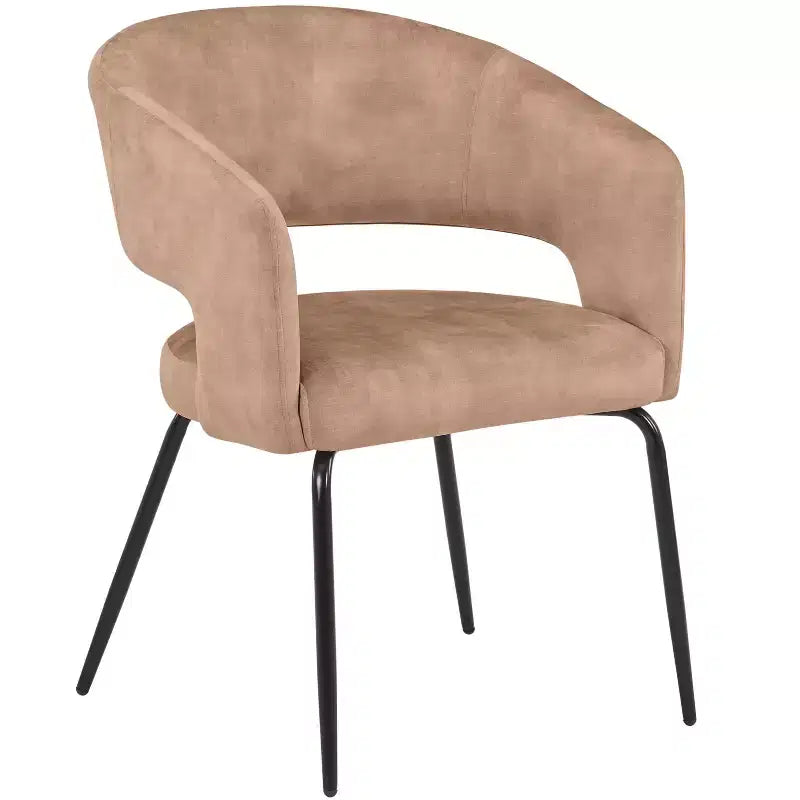 LeisureMod Verve Set da pranzo da 5 pezzi con tavolo da pranzo rotondo da 36" con piano in MDF nero e 4 sedie da pranzo