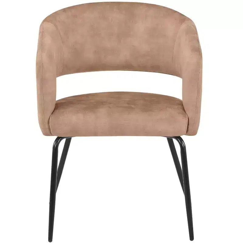 LeisureMod Verve Set da pranzo da 5 pezzi con tavolo da pranzo rotondo da 36" con piano in MDF nero e 4 sedie da pranzo