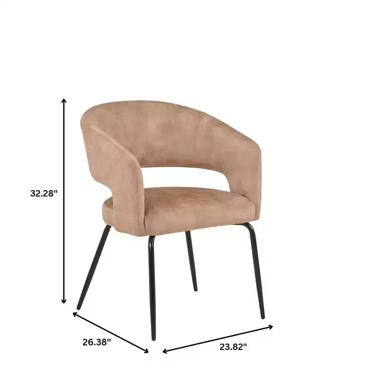 LeisureMod Verve Set da pranzo da 5 pezzi con tavolo da pranzo rotondo da 36" con piano in MDF nero e 4 sedie da pranzo
