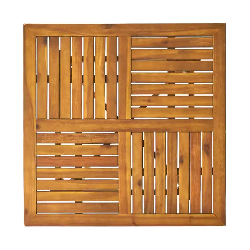 Christopher Knight Home Chaucer Set da pranzo da 5 pezzi in legno di acacia e rete da esterno