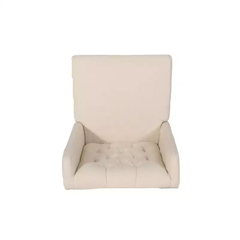 Set di 2 sedie da pranzo imbottite senza braccioli con schienale alto a "orecchie" e cuciture trapuntate a rombi, blu/beige/grigio/marrone/rosso/nero-Merax