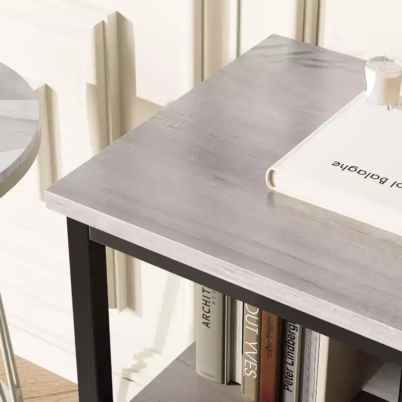 Mobile porta TV nero da 55" con cassetti grigi, mobile da soggiorno/camera da letto in stile cassettiera per riporre gli oggetti