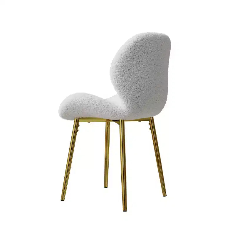 Vatros Sedie da pranzo moderne, set da 2 con gambe in metallo