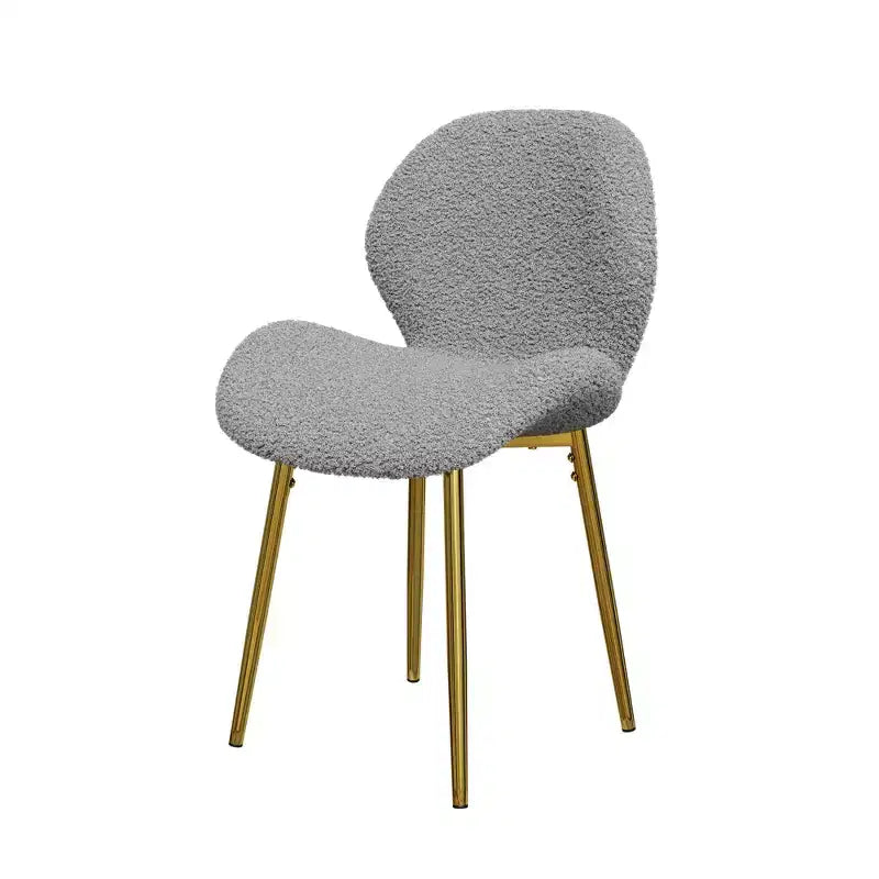 Vatros Sedie da pranzo moderne, set da 2 con gambe in metallo