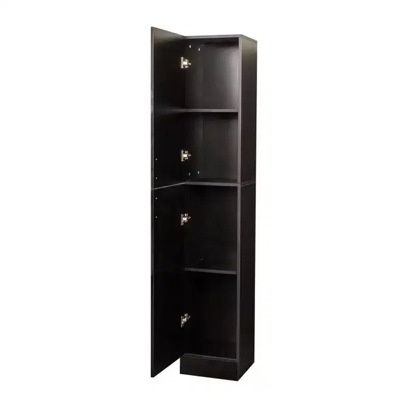 CLIHOME Armadietti Decorativi Indipendenti a 2 Ante con Ripiani Regolabili