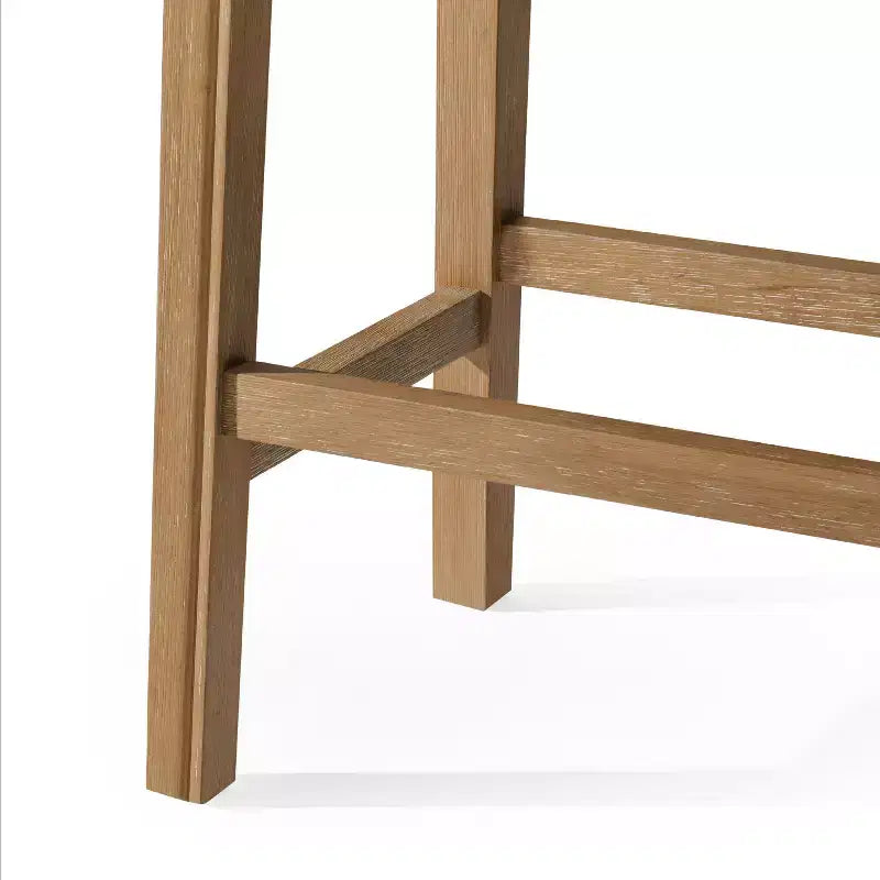 Sgabello da bancone Maven Lane Adrien senza schienale con rivestimento in tessuto, 26"