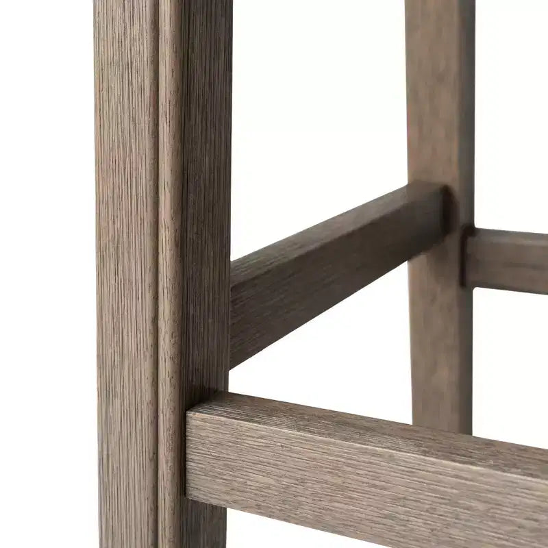 Sgabello da bancone Maven Lane Adrien senza schienale con rivestimento in tessuto, 26"