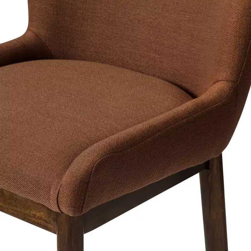 Sgabello da bancone Maven Lane Gia con rivestimento in tessuto 26
