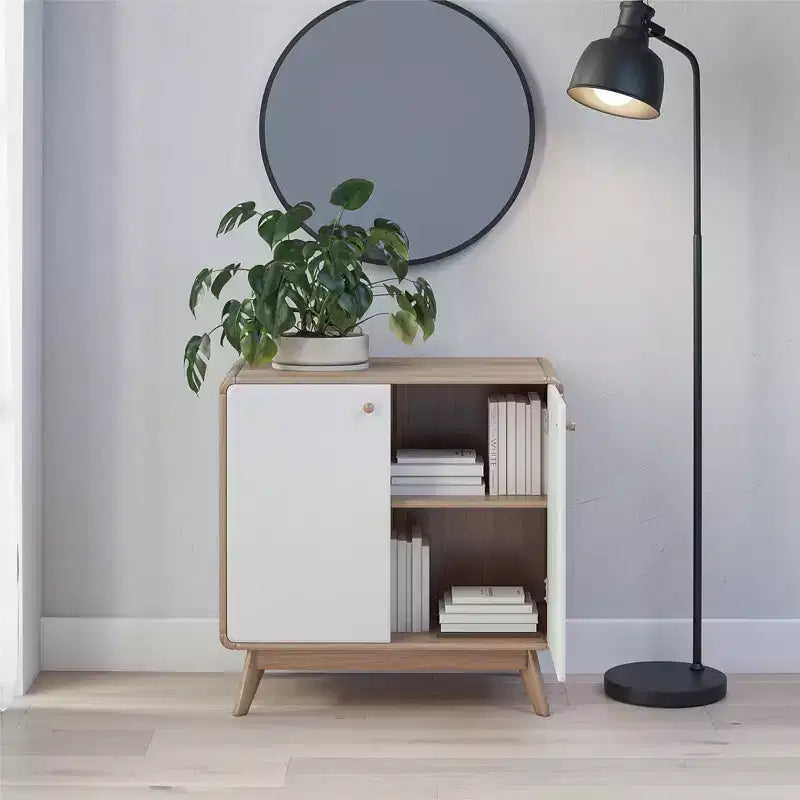 Mobiletto d'accento in stile scandinavo Ren Home Leva