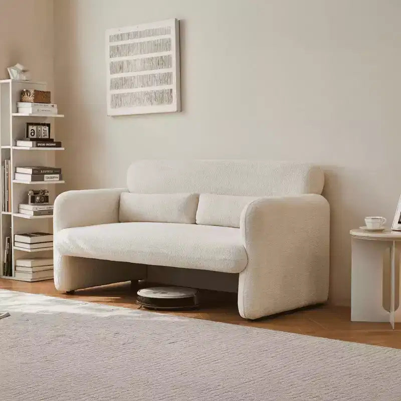 Divano Letto MAYEERTY con USB, Letto Estraibile Regolabile 3 in 1 e Tasca Laterale (Velluto)