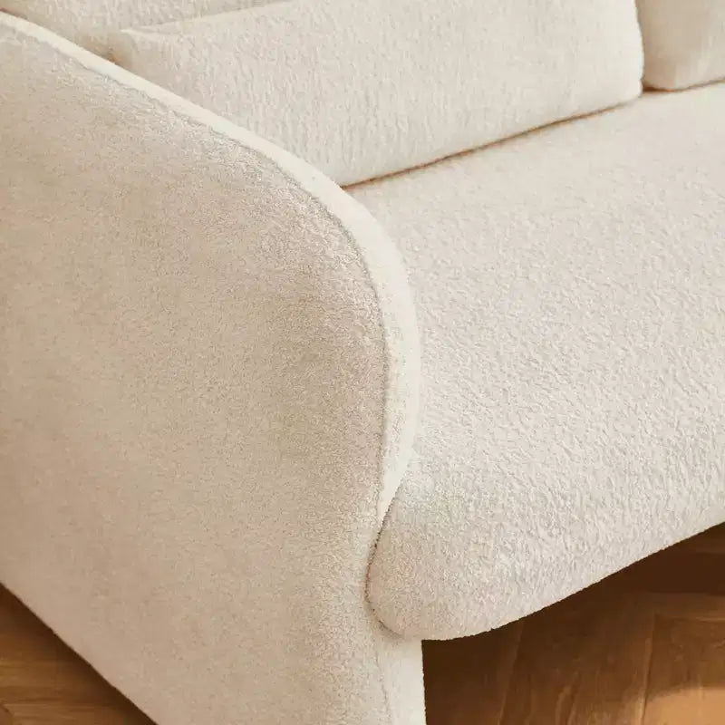 Divano Letto MAYEERTY con USB, Letto Estraibile Regolabile 3 in 1 e Tasca Laterale (Velluto)