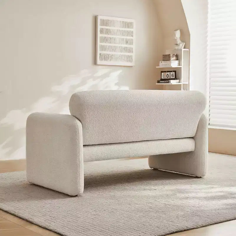 Divano Letto MAYEERTY con USB, Letto Estraibile Regolabile 3 in 1 e Tasca Laterale (Velluto)