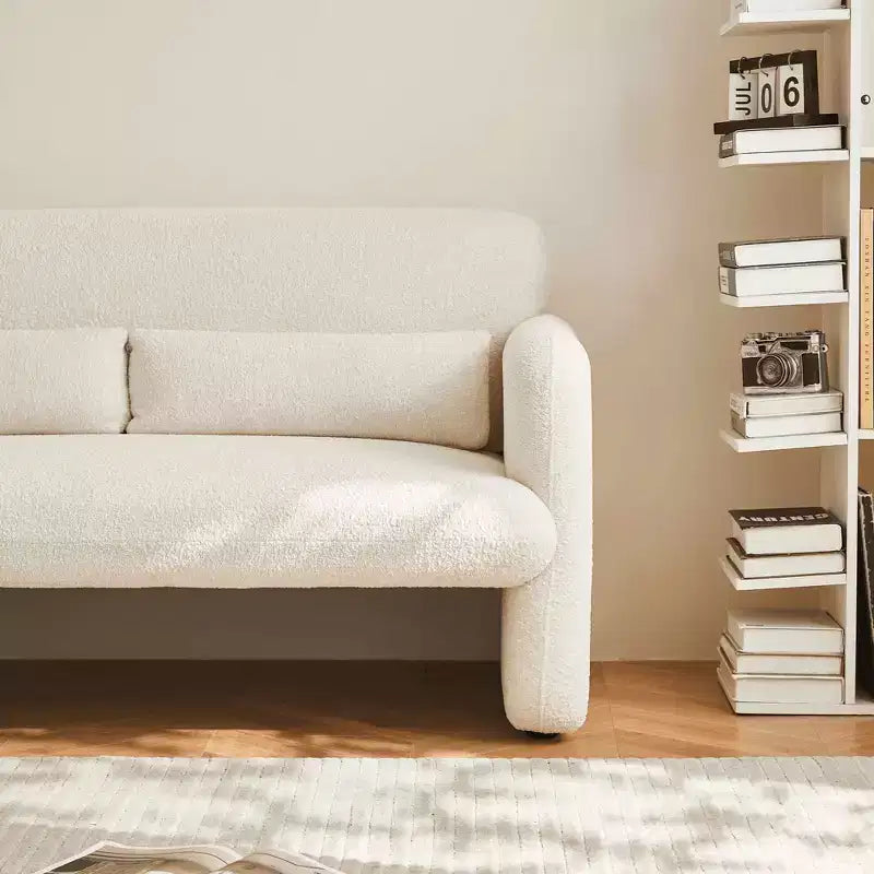 Divano Letto MAYEERTY con USB, Letto Estraibile Regolabile 3 in 1 e Tasca Laterale (Velluto)