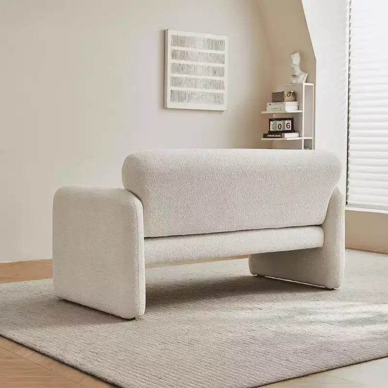 Divano Letto MAYEERTY con USB, Letto Estraibile Regolabile 3 in 1 e Tasca Laterale (Velluto)