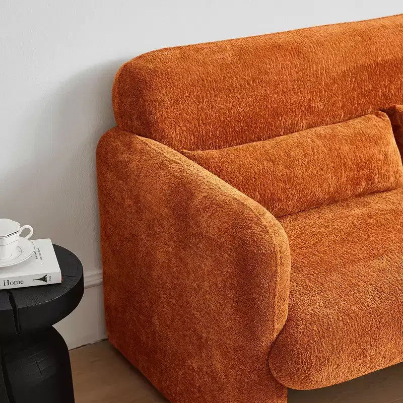 Divano Letto MAYEERTY con USB, Letto Estraibile Regolabile 3 in 1 e Tasca Laterale (Velluto)