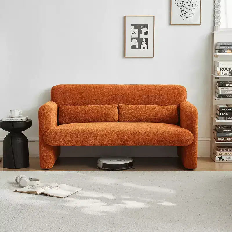 Divano Letto MAYEERTY con USB, Letto Estraibile Regolabile 3 in 1 e Tasca Laterale (Velluto)