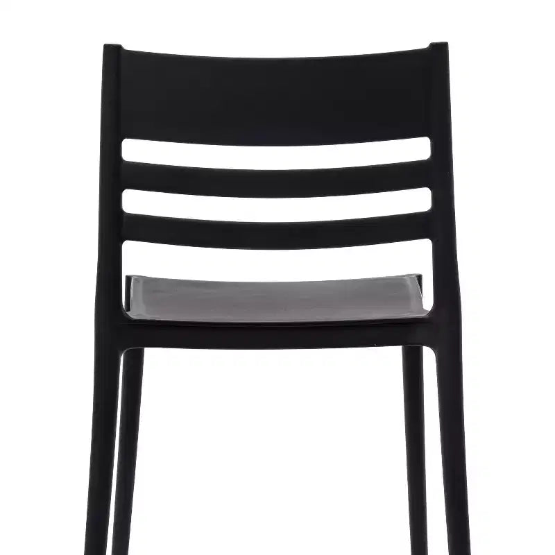 Flash Furniture Bridgeport Set di 2 Sedie da Patio Impilabili per Interni-Esterni con Schienale a Doghe, Sedia Commerciale in Resina per Tutte le Stagioni