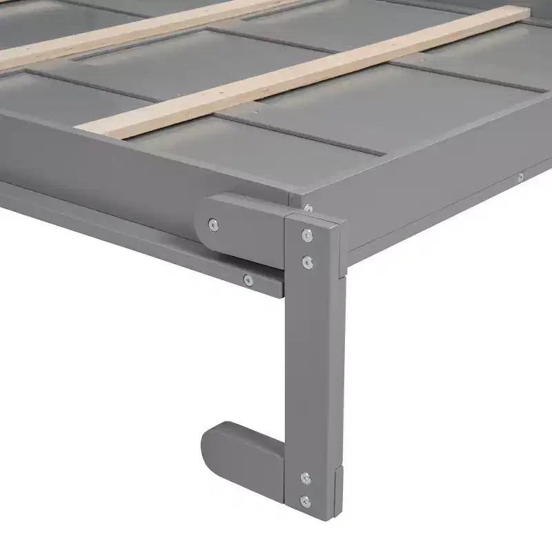Letto a muro Whisen Murphy Bed con ripiani